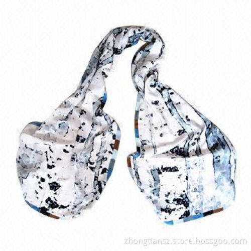 Viscose Scarf, Made of Viscose, Printed, for Ladies, Various Colors are Available